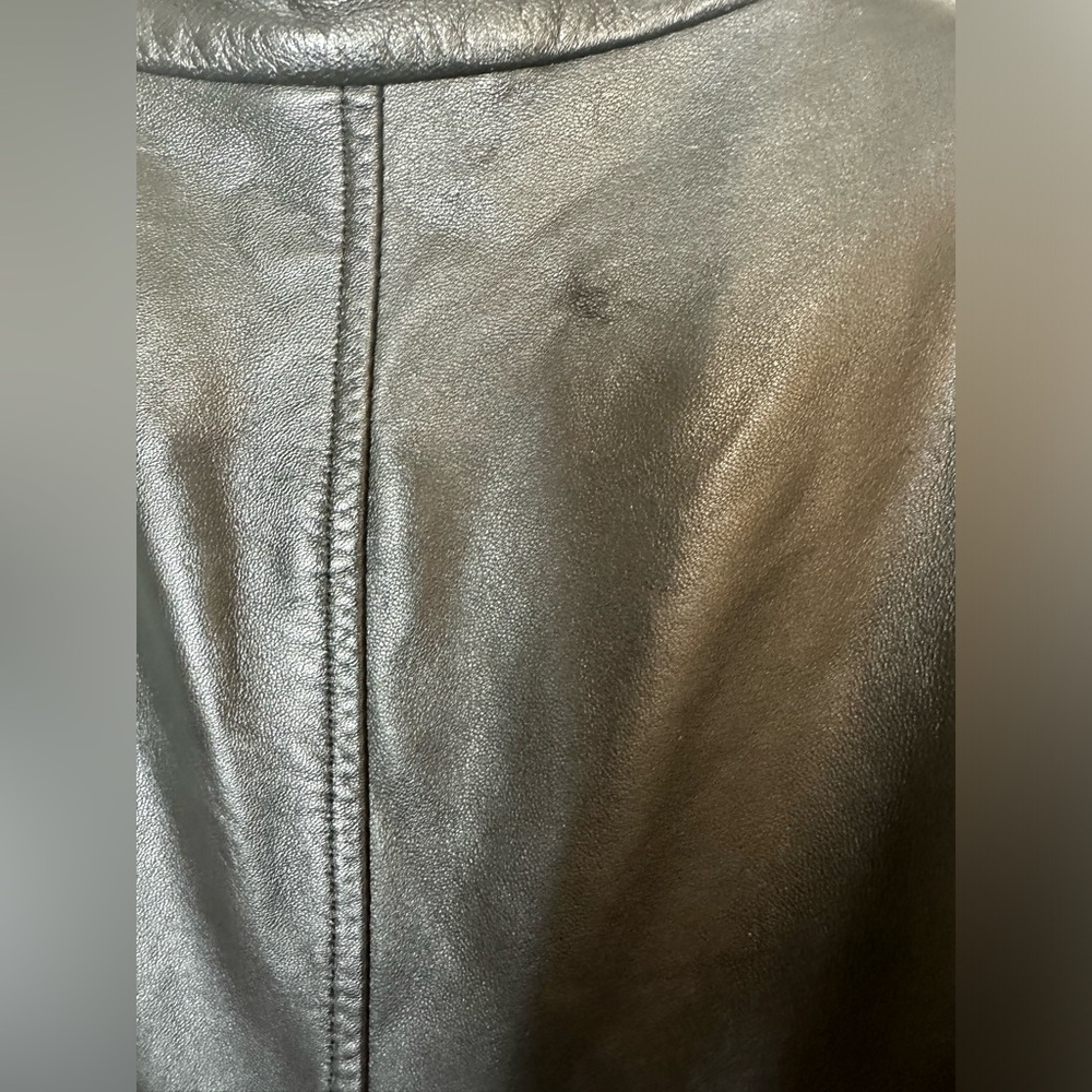 Finity Studio Black Soft Leather Jacket Moto Moto… - image 8